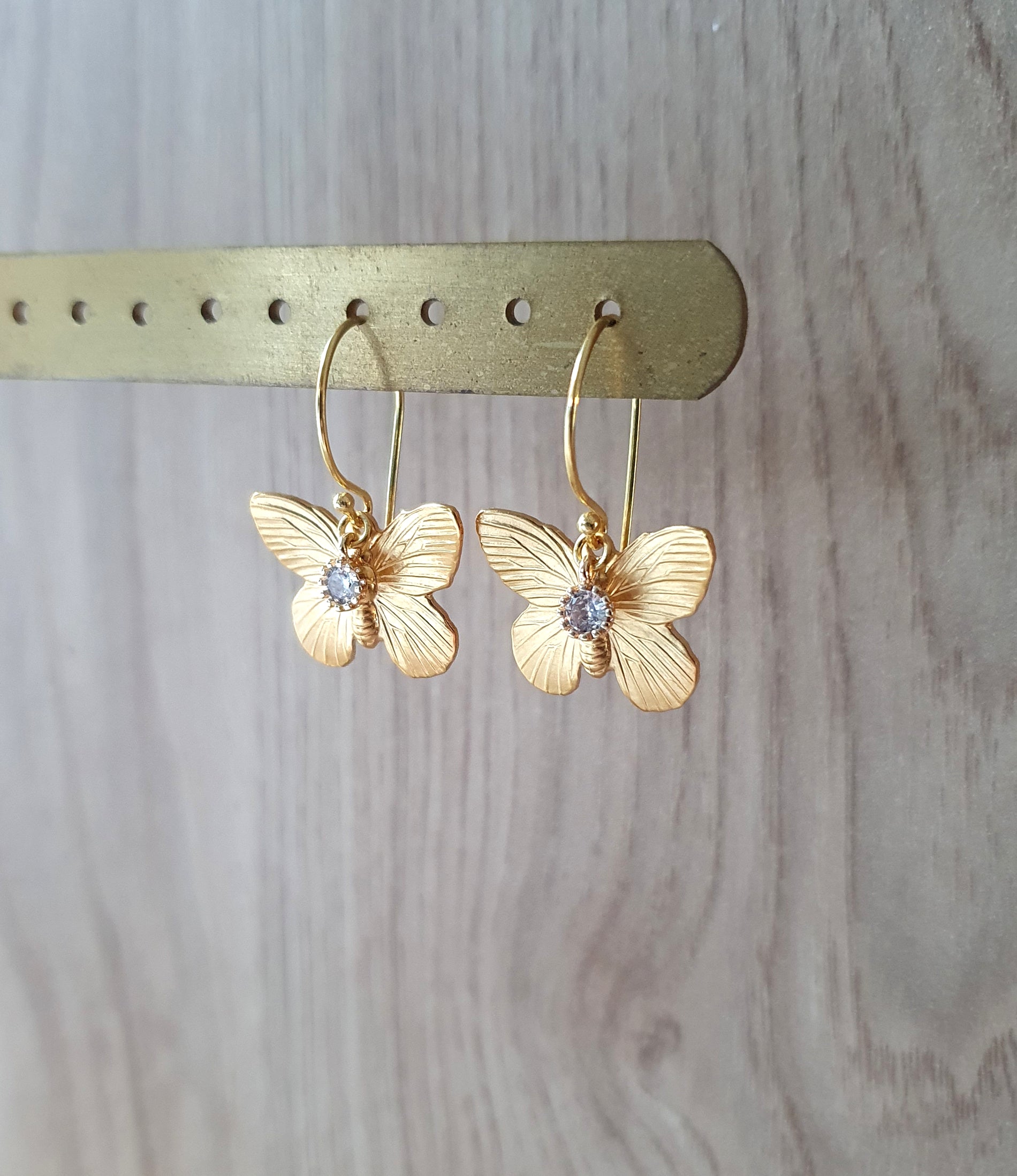 14-karat gold Polished Butterfly Earrings benefitting Children's Hospi –  Adam Foster Fine Jewelry